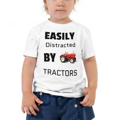 kids tractor shirt, red tractor shi..
