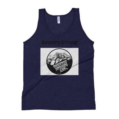 Country Unisex Tank Top, Graphic Country Tee,..