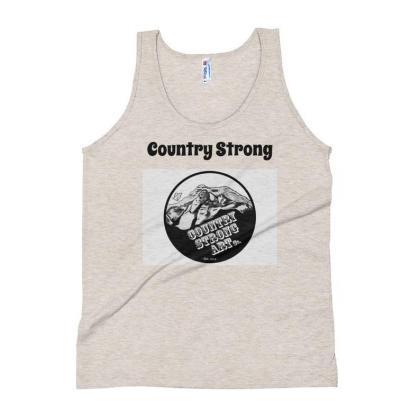 Country Unisex Tank Top, Graphic Country Tee,..
