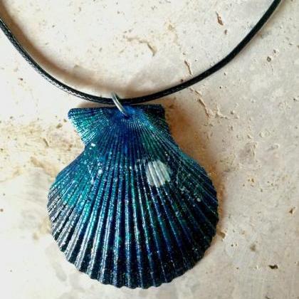 Shell Necklace (northern Lights)necklace Surfer..