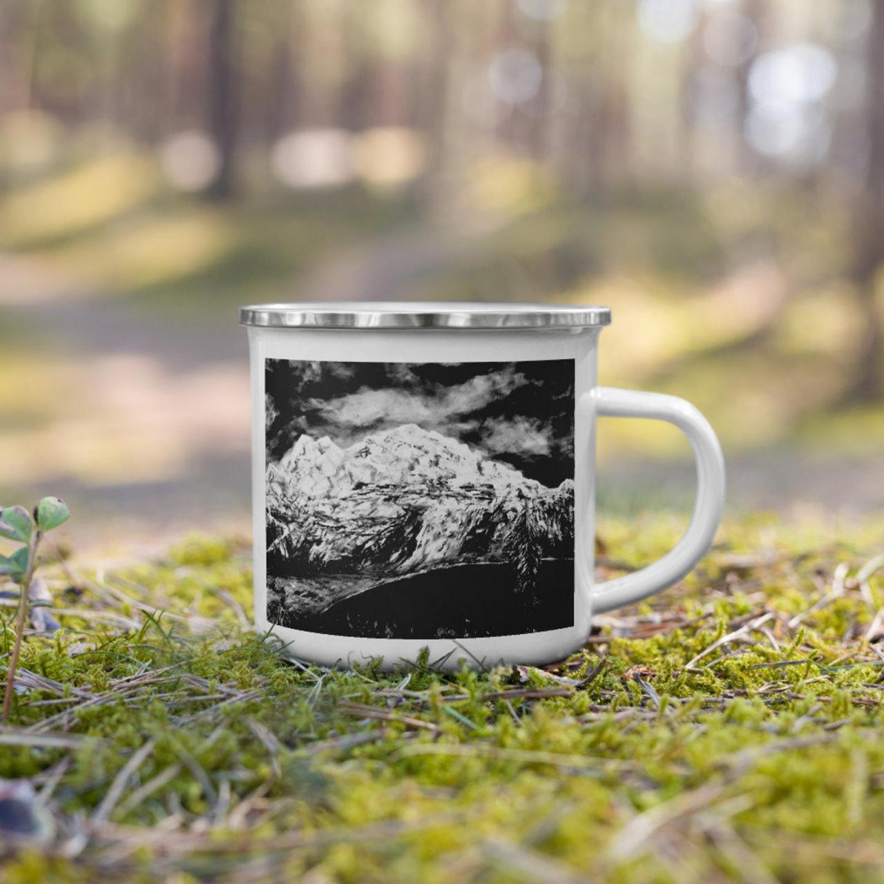 Mountain Mug, Nature Lover Mug, Gifts For Nature Lovers, Coffee Mug, Camping Mug
