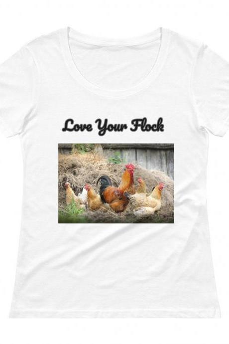 Chickens Shirt / Chicken Shirt / Women's Chicken Shirt / Chickens / Love Chickens / Chicken Love / Farm Life / Farm Life Shirt/Love