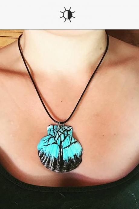 Tree Of Life Shell Necklace Necklace Surfer Beach Sea Shell Jewelry